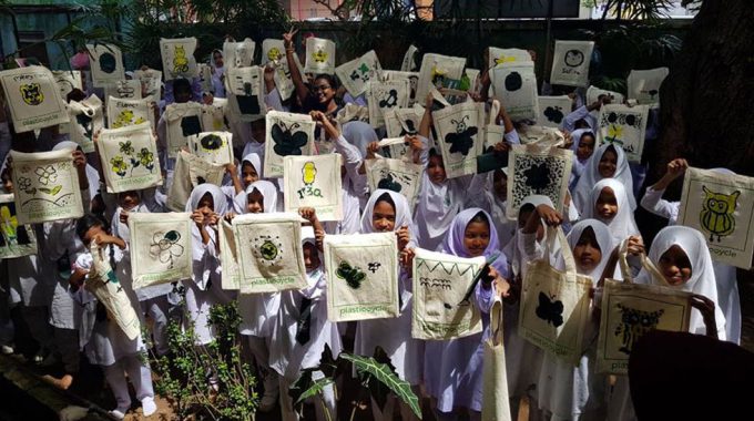group of girls in awareness seminar